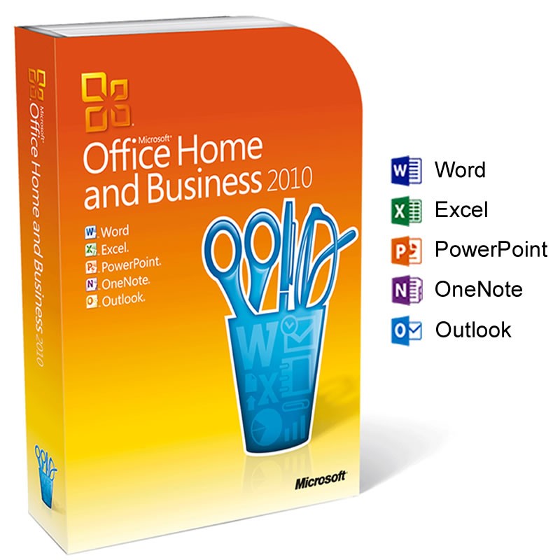 Microsoft Home And Business 2010 Disc Version