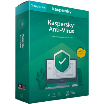 Продление ключа Kaspersky Antivirus  1 год / 2 ПК