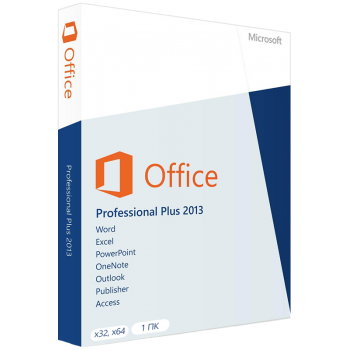 Ключ активации Microsoft Office Pro Plus 2013   для 1 ПК