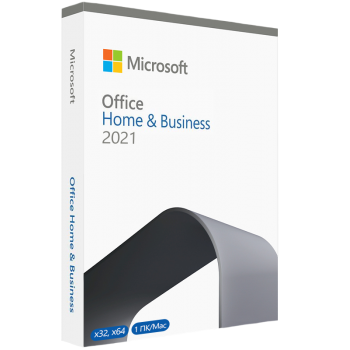 Ключ активации Office Home And Business 2021 для 1 ПК на Windows/Mac  