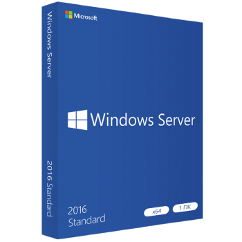 Ключ активации Microsoft Windows Server 2016 Standard  для 1 ПК