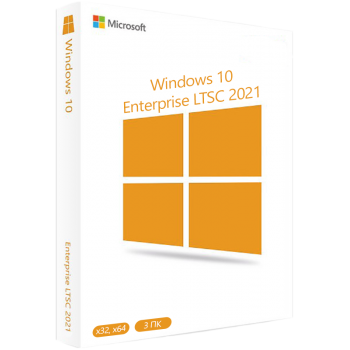Ключ активации Microsoft Windows 10 Enterprise 2021 LTSC  для 3 ПК