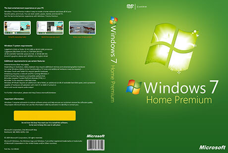 активировать Windows 7 Home Premium