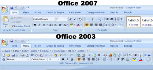 Microsoft Office 2007 и 2003 